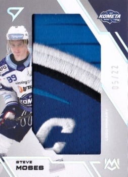 Steve Moses Kometa Brno Tipsport ELH 2023/24 SportZoo 1. serie Unique Mark #UM-SM
