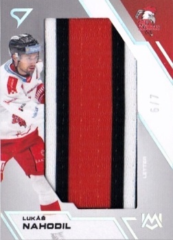 Lukas Nahodil Olomouc Tipsport ELH 2023/24 SportZoo 1. serie Unique Mark #UM-LN