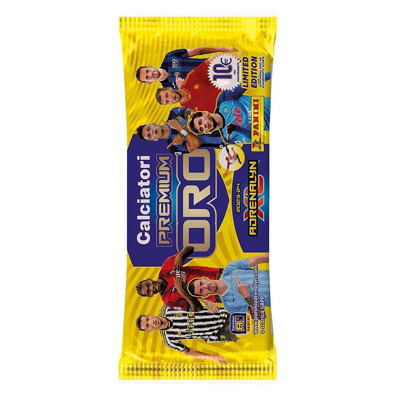 Panini Adrenalyn XL Serie A Calciatori 2023/24 Premium ORO Balíček