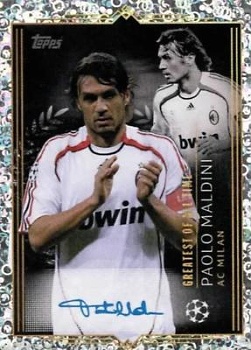 Paolo Maldini A.C. Milan samolepka Topps UEFA Champions League 2023/24 Vote for the G.O.A.T. #733