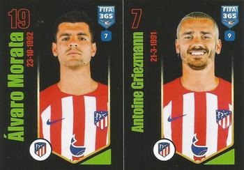 Alvaro Morata / Antoine Griezmann Atletico Madrid samolepka Panini FIFA 365 2024 #146