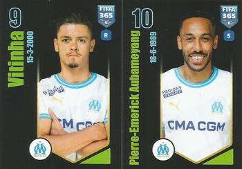 Vitinha / Pierre-Emerick Aubameyang Olympique de Marseille samolepka Panini FIFA 365 2024 #211