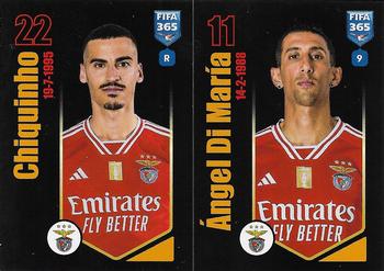 Chiquinho / Angel Di Maria SL Benfica samolepka Panini FIFA 365 2024 #400