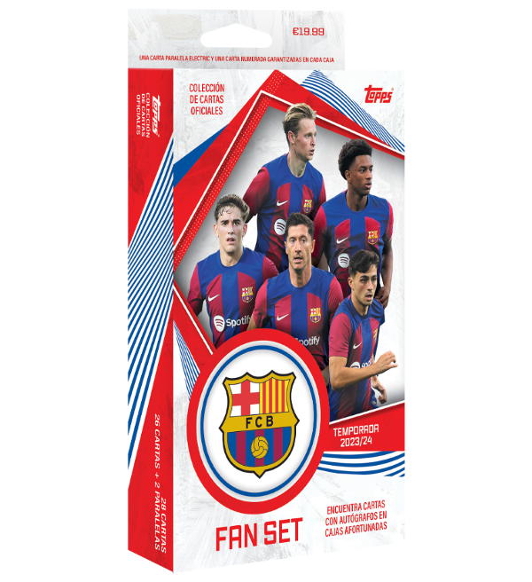 Topps FC Barcelona Official Fan Set 2023/24 Box Fotbalové karty