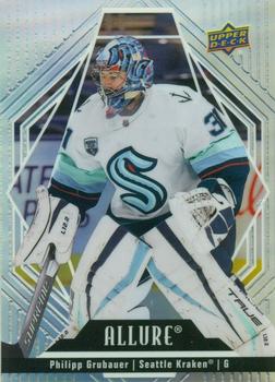 Philipp Grubauer Seattle Kraken Upper Deck Allure 2022/23 #24