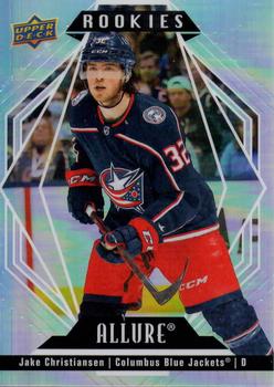 Jake Christiansen Columbus Blue Jackets Upper Deck Allure 2022/23 Rookie #106