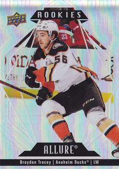 Brayden Tracey Anaheim Ducks Upper Deck Allure 2022/23 Rookie #111