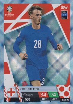 Cole Palmer England Topps Match Attax EURO 2024 Blue Crystal #ENG13