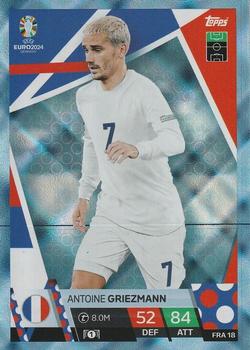 Antoine Griezmann France Topps Match Attax EURO 2024 Blue Crystal #FRA18