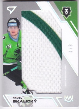 Pavol Skalicky Mlada Boleslav Tipsport ELH 2023/24 SportZoo 2. serie Unique Mark #UM-PS