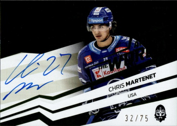 Chris Martenet Kladno Tipsport ELH 2023/24 SportZoo 2. serie Around the World AUTO /75 #AWS-CM