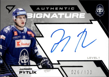 Jaromir Pytlik Kladno Tipsport ELH 2023/24 SportZoo 2. serie Authentic Signature Level 1 /130 #SL1-JP