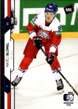 Matej Blumel Reprezentace Moje Karticky Narodni Tym 2020/21 MK Rainbow /60 #82