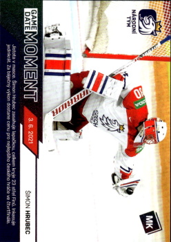 Simon Hrubec Reprezentace Moje Karticky Narodni Tym 2020/21 MK Rainbow /60 #97