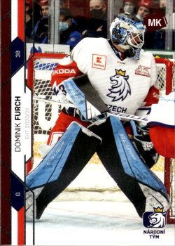 Dominik Furch Reprezentace Moje Karticky Narodni Tym 2020/21 MK Red /25 #6