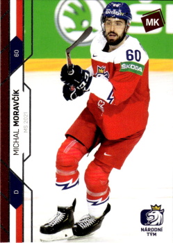 Michal Moravcik Reprezentace Moje Karticky Narodni Tym 2020/21 MK Red /25 #64