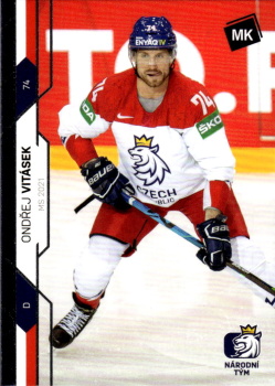 Ondrej Vitasek Reprezentace Moje Karticky Narodni Tym 2020/21 MK Gold /5 #62