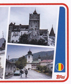 Romania Landmark Romania samolepka Topps EURO 2024 #ROM-P2