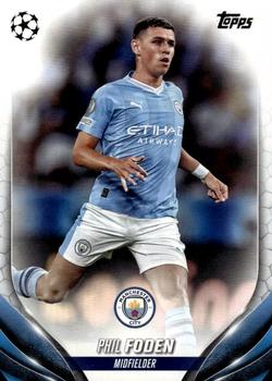 Phil Foden Manchester City Topps UEFA Club Competitions 2023/24 #84