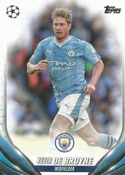 Kevin De Bruyne Manchester City Topps UEFA Club Competitions 2023/24 #85