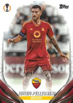 Lorenzo Pellegrini AS Roma Topps UEFA Club Competitions 2023/24 #86