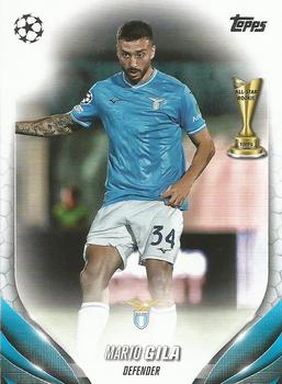 Mario Gila Lazio Roma Topps UEFA Club Competitions 2023/24 #93