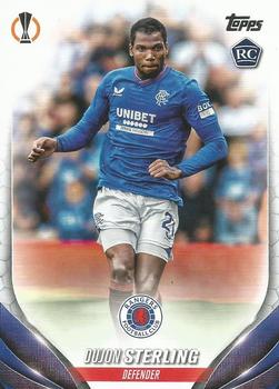 Dujon Sterling Glasgow Rangers Topps UEFA Club Competitions 2023/24 #95