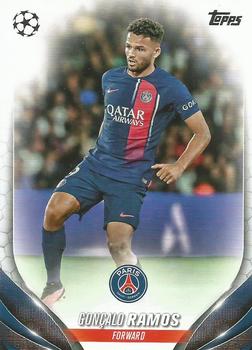 Goncalo Ramos Paris Saint-Germain Topps UEFA Club Competitions 2023/24 #96