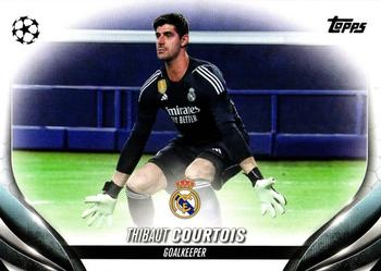 Thibaut Courtois Real Madrid Topps UEFA Club Competitions 2023/24 #100