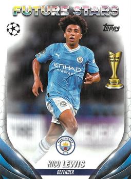 Rico Lewis Manchester City Topps UEFA Club Competitions 2023/24 Future Star #105