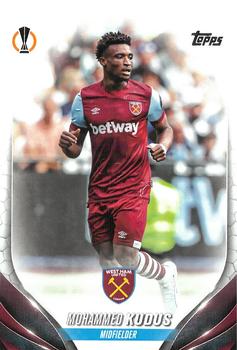 Mohammed Kudus West Ham United Topps UEFA Club Competitions 2023/24 #110
