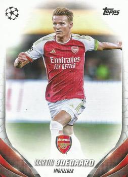 Martin Odegaard Arsenal Topps UEFA Club Competitions 2023/24 #111
