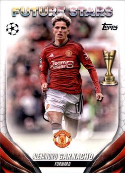 Alejandro Garnacho Manchester United Topps UEFA Club Competitions 2023/24 Future Star #115