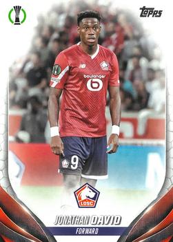 Jonathan David LOSC Lille Topps UEFA Club Competitions 2023/24 #117