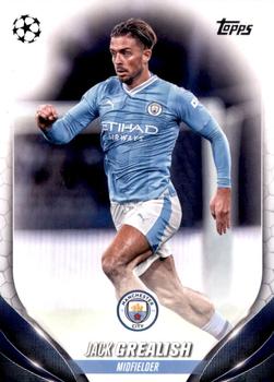 Jack Grealish Manchester City Topps UEFA Club Competitions 2023/24 #124