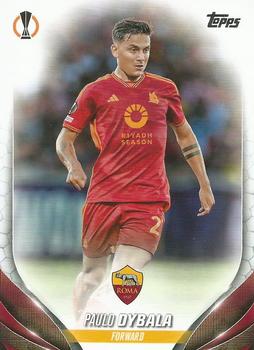 Paulo Dybala AS Roma Topps UEFA Club Competitions 2023/24 #128