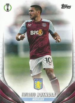 Emiliano Buendia Aston Villa Topps UEFA Club Competitions 2023/24 #133