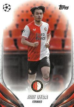 Ayase Ueda Feyenoord Topps UEFA Club Competitions 2023/24 #138