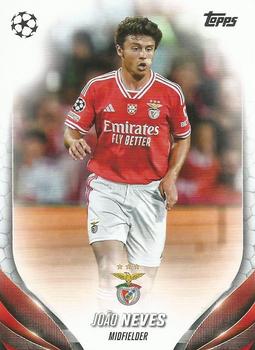 Joao Neves SL Benfica Topps UEFA Club Competitions 2023/24 #146