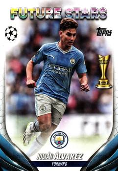 Julian Alvarez Manchester City Topps UEFA Club Competitions 2023/24 Future Star #150