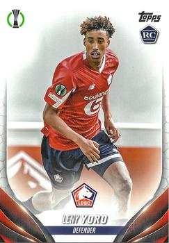 Leny Yoro LOSC Lille Topps UEFA Club Competitions 2023/24 #154