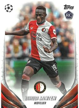 Yankuba Minteh Feyenoord Topps UEFA Club Competitions 2023/24 #165