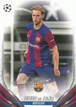Frenkie de Jong FC Barcelona Topps UEFA Club Competitions 2023/24 #166