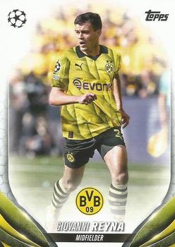 Giovanni Reyna Borussia Dortmund Topps UEFA Club Competitions 2023/24 #174
