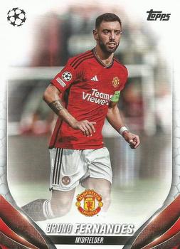 Bruno Fernandes Manchester United Topps UEFA Club Competitions 2023/24 #178