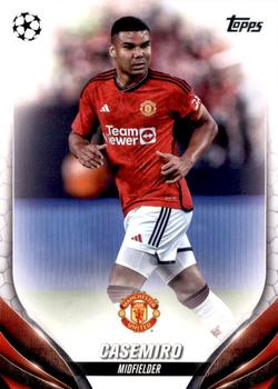 Casemiro Manchester United Topps UEFA Club Competitions 2023/24 #189
