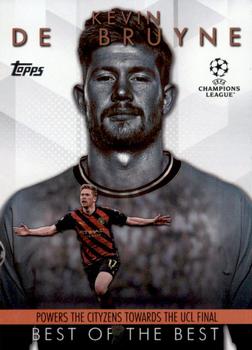 Kevin De Bruyne Manchester City Topps UEFA Club Competitions 2023/24 Best of the Best 2022-23 Moments #BM-5