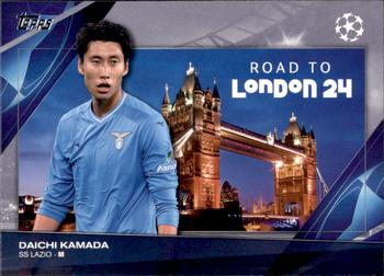 Daichi Kamada Lazio Roma Topps UEFA Club Competitions 2023/24 Road to the Final #RF-8