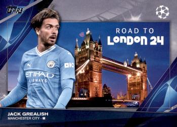 Jack Grealish Manchester City Topps UEFA Club Competitions 2023/24 Road to the Final #RF-14