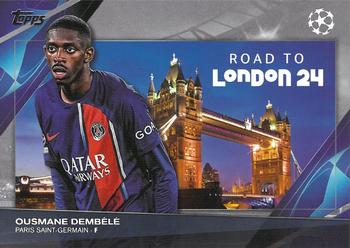 Ousmane Dembele Paris Saint-Germain Topps UEFA Club Competitions 2023/24 Road to the Final #RF-17